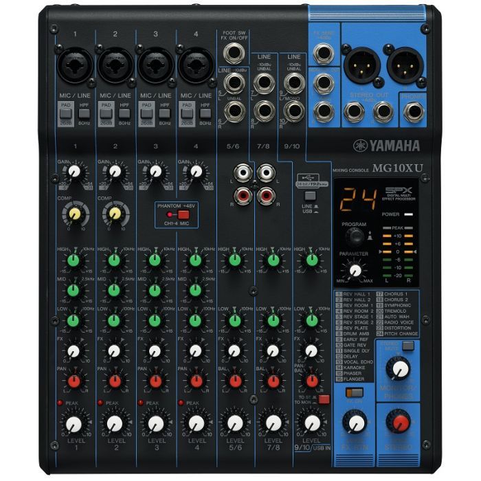Микшерный пульт Yamaha MG10XU Фото