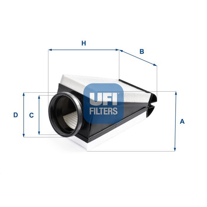 Воздушный фильтр для автомобиля UFI 30.B87.00 Фото