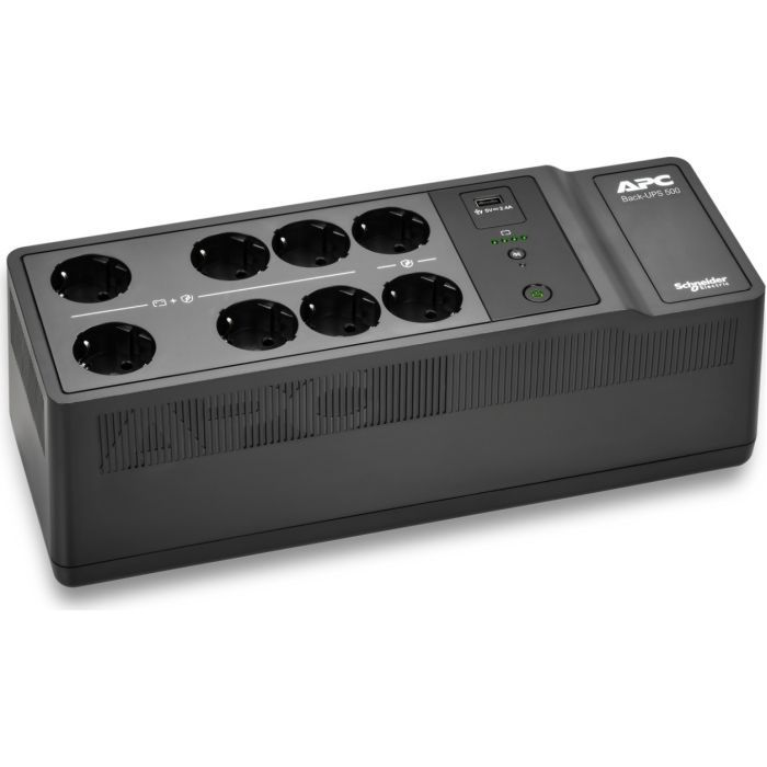Источник бесперебойного питания APC Back-UPS 550VA, 300W Фото