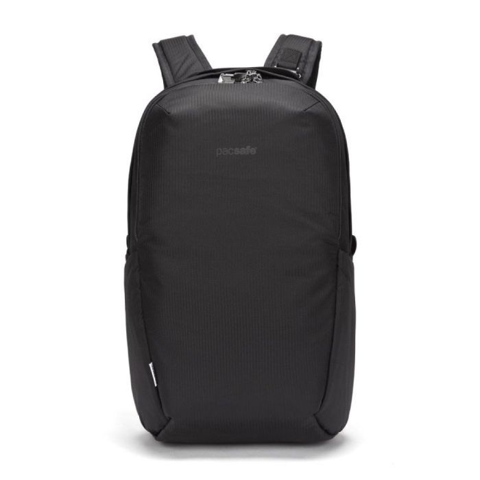 Рюкзак туристический Pacsafe Vibe 25L Econyl backpack чорний Фото