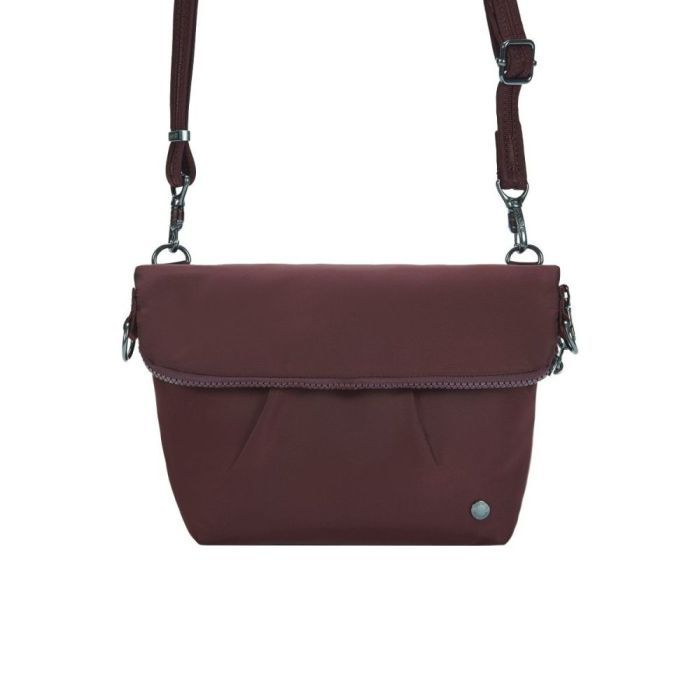 Сумка Pacsafe Citysafe CX convertible Crossbody Бордовая Фото