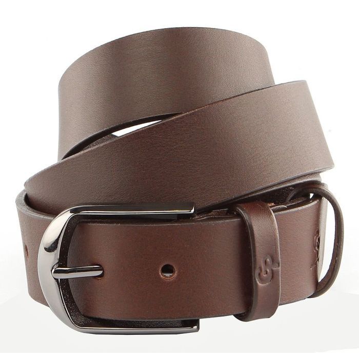 Ремень Grande Pelle Брючный Коричневый Фото