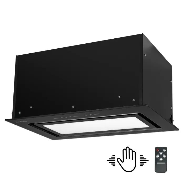 Вытяжка кухонная Perfelli DESIGN VISION 6 NERO SILENZIO Фото