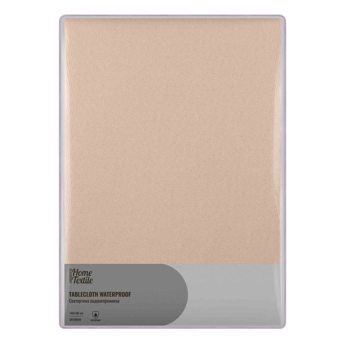 Скатерть Ardesto Waterproof 100% полиэстер, айвори 140х180 см Фото