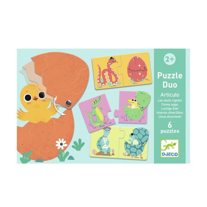 Пазл Djeco Кто в яйце? Фото