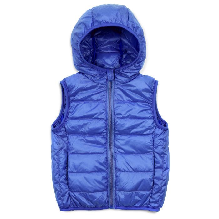 Жилет детский Kurt пуховый с капюшоном Фото