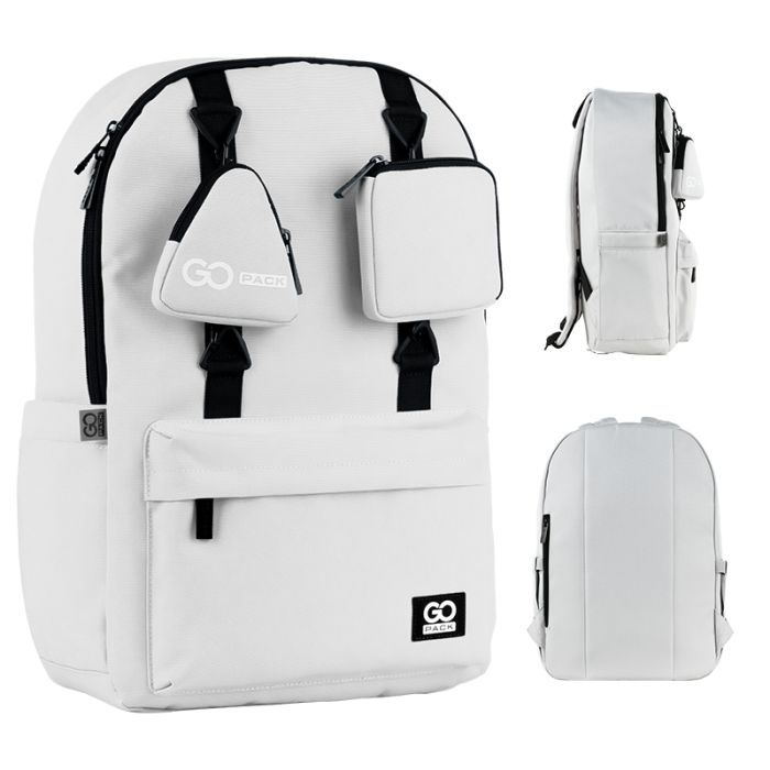 Рюкзак школьный GoPack Education Teens 178 сірий Фото