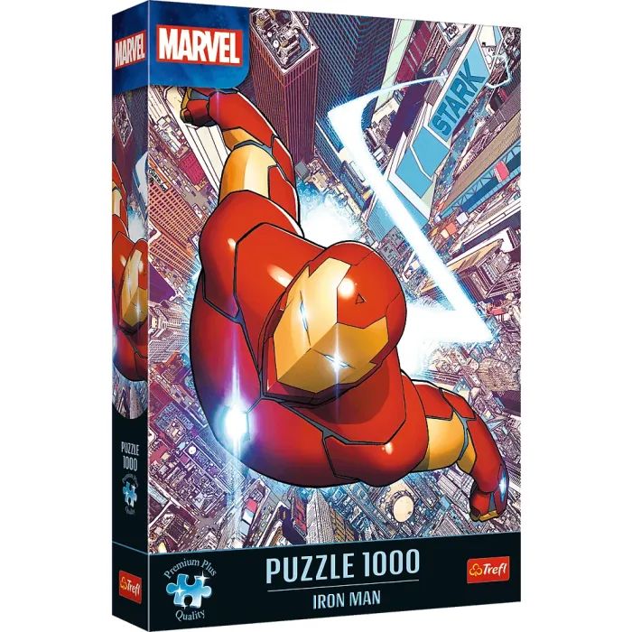 Пазл Trefl Premium Marvel Heroes Залізна людина 1000 елементі Фото