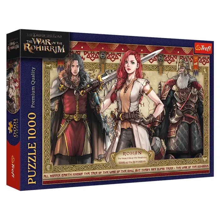 Пазл Trefl Властелин колец: Война Рохиррим 1000 элементов Фото