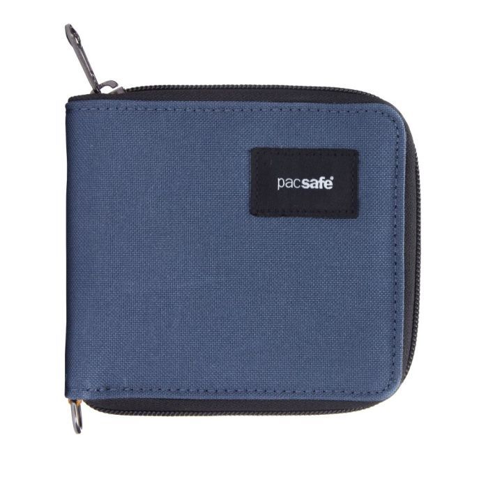 Кошелек Pacsafe RFIDsafe zip around wallet Темно-синій Фото