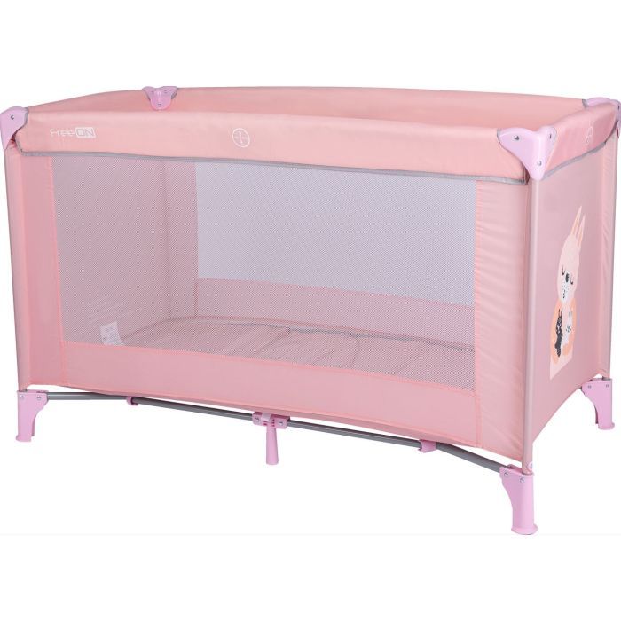 Детский манеж FreeON Travel Love Pink Фото