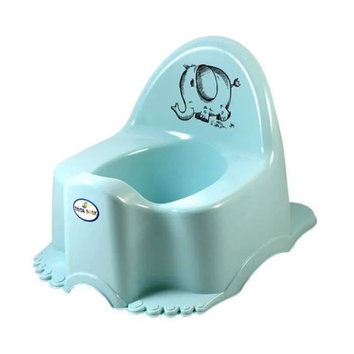 Горшок Tega Baby з музикою Elephant turquise Фото