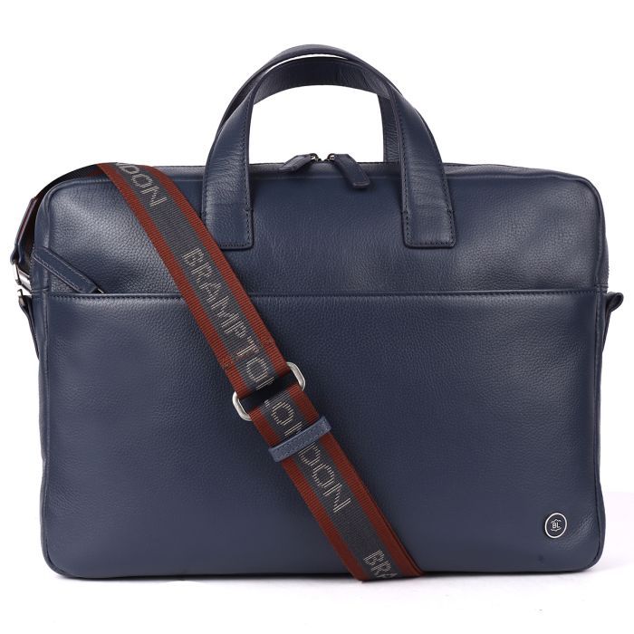 Сумка Brampton London Commandeer Navy Фото