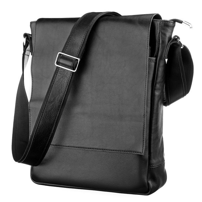 Сумка Shvigel Кожаная Черная Фото