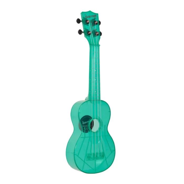 Укулеле Kala Waterman Fluorescent Blue Soprano Ukulele Фото