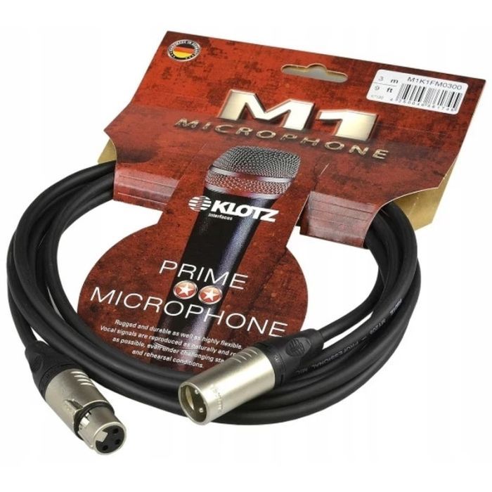 Микрофонный кабель Klotz M1 Prime Microphone Cable 5 m Фото