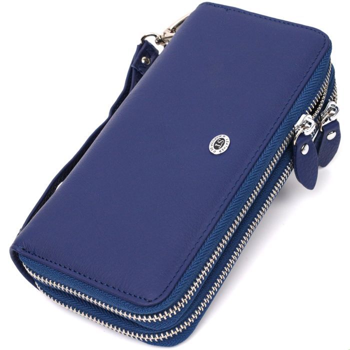 Кошелек ST Leather Синий Фото