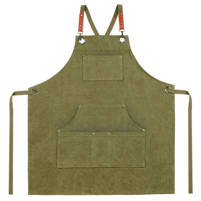 Фартук Home Line Canvas (оливковый) 68x80 см Фото