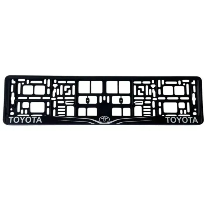 Рамка номерного знака Poputchik Toyota Фото