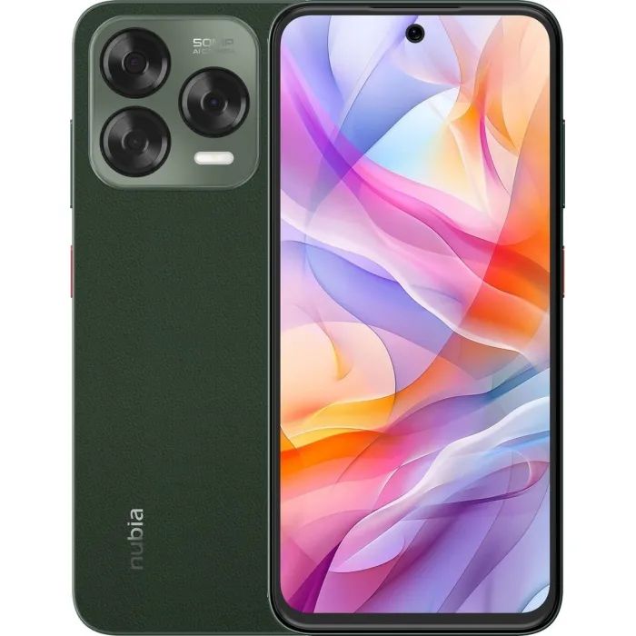 Мобильный телефон ZTE Nubia V70 Design 8/256GB Green Фото