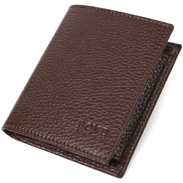 Кошелек Bond Accessories Из натуральной кожи Коричневый Фото