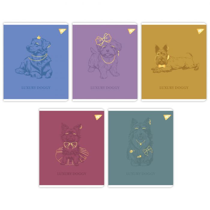 Тетрадь Yes Luxure doggy 24 листа линия Фото