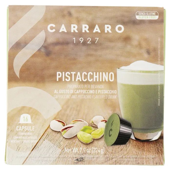Кофе Carraro Pistacchino Dolce Gusto в капсулах 16х7 г Фото