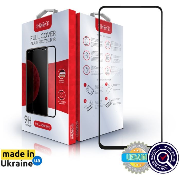 Стекло защитное Intaleo Full Glue Oppo A58 4G Black Фото
