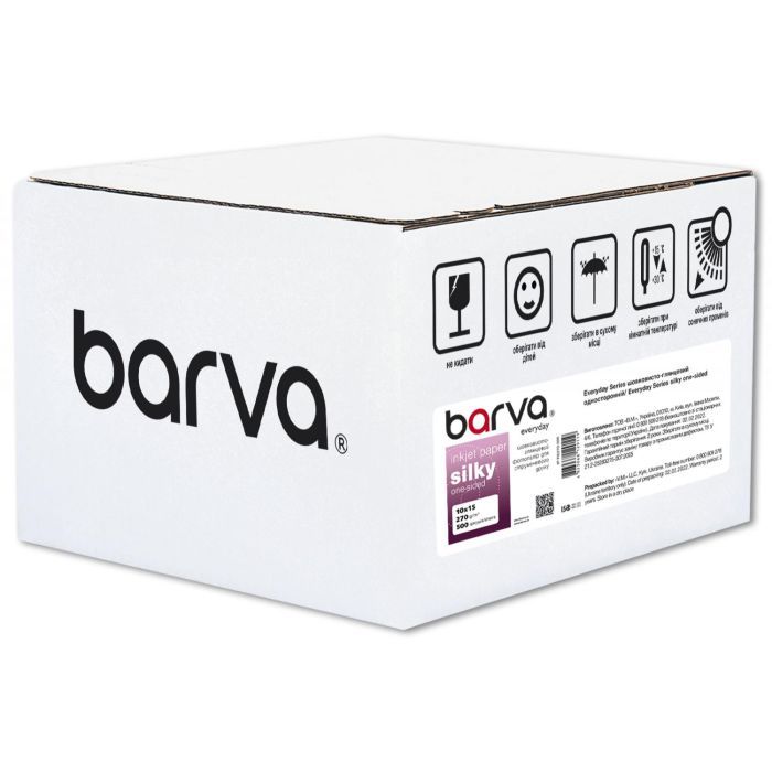 Фотобумага Barva 10x15, 270 g/m2, Everyday, Silky-glossy, 500c Фото