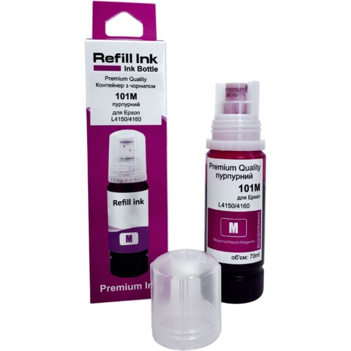 Чернила Premium Quality Epson 101M 70мл Magenta Фото