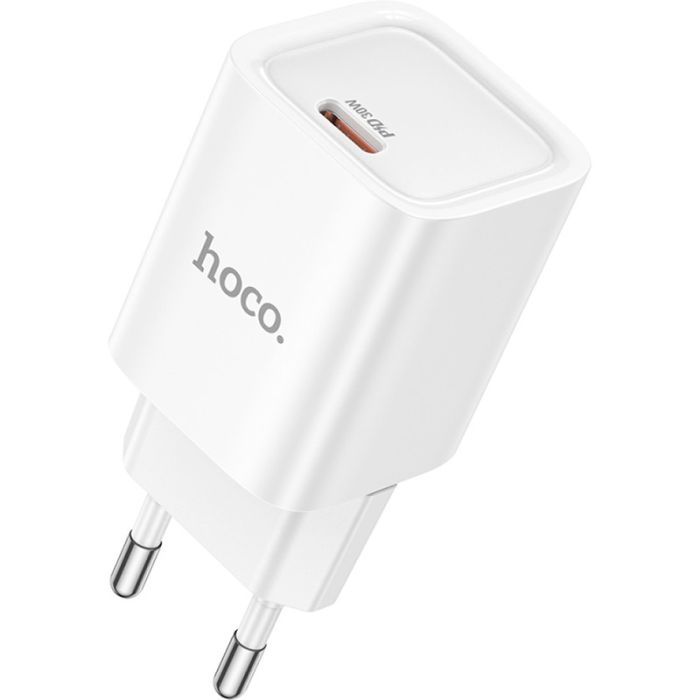 Зарядное устройство HOCO C148A Charm USB-C PD30W White Фото