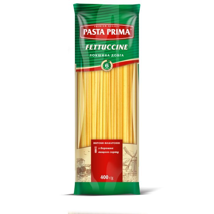 Макароны Pasta Prima Лапша 400 г Фото