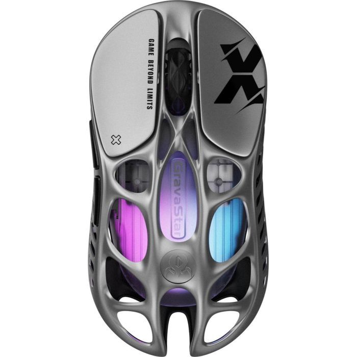 Мышка GravaStar Mercury X Wireless/Bluetooth/USB Grey Фото