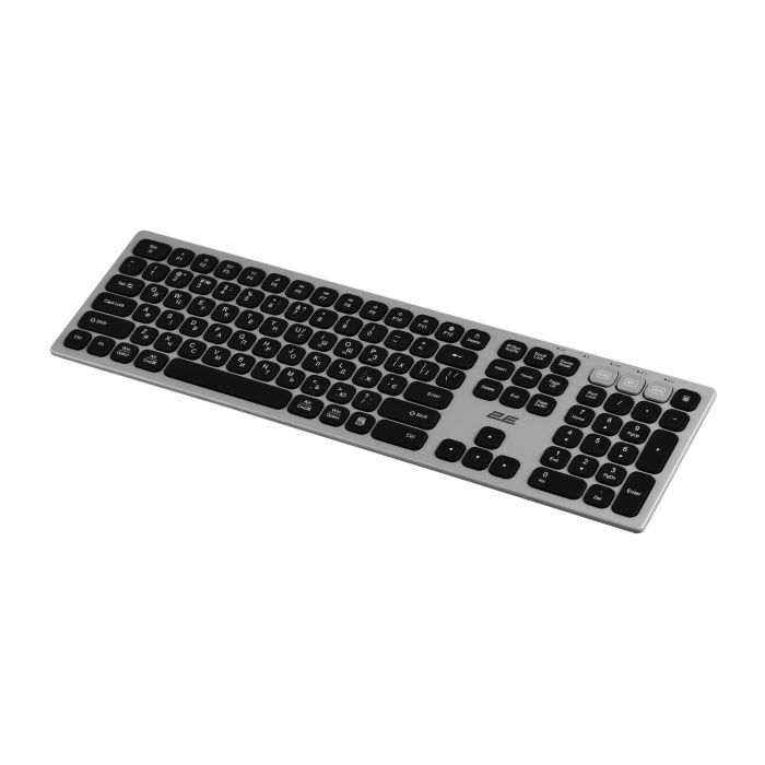 Клавиатура 2E KS270 109key Wireless UA Grey/Black Фото 5