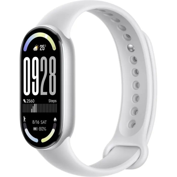 Фитнес браслет Xiaomi Smart Band 10 BHR07PSGL Срібний Фото
