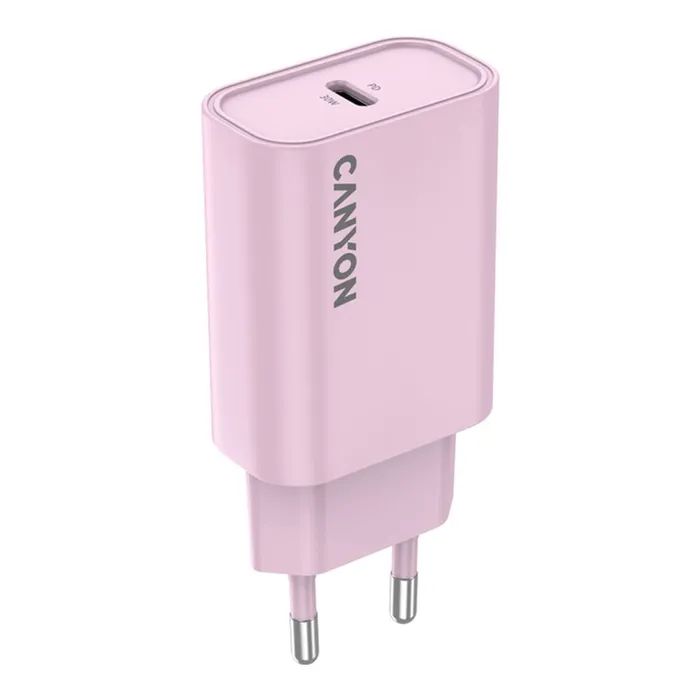 Зарядное устройство Canyon 30CL OnCharge USB-C PD30W Pink Фото