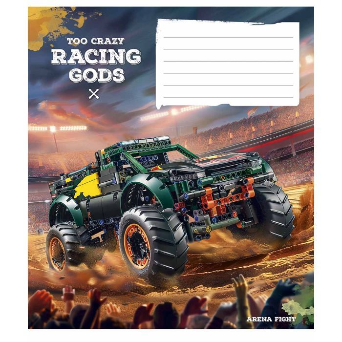 Тетрадь Школярик Zooland 18 листов клетка Фото