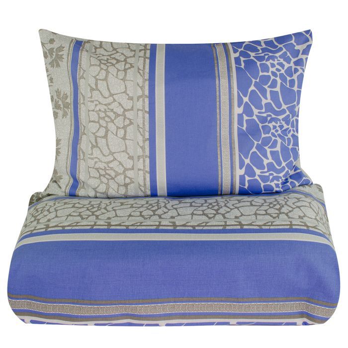 Постельное белье Home Line Мрамор синий, бязь, полуторный Фото