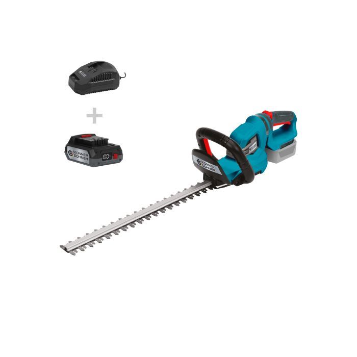 Кусторез Konner&Sohnen KS HT-20V 20V, 2Ah, 55см Фото