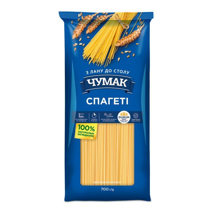 Макароны Чумак Спагетти 700 г Фото
