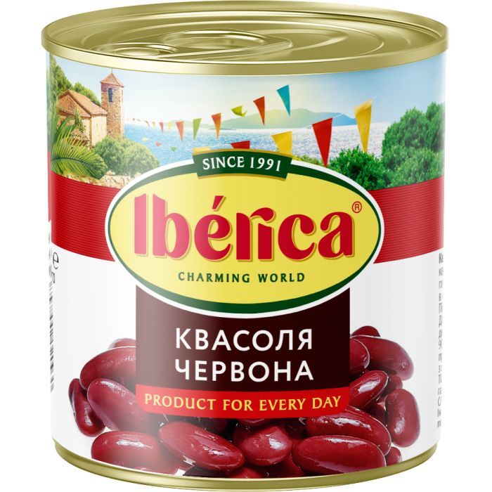 Овощная консервация Iberica Красная фасоль 400 г Фото