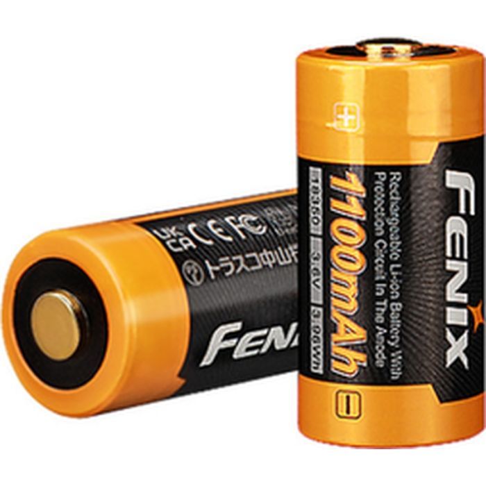 Аккумулятор Fenix 18350 1100 мАг Фото