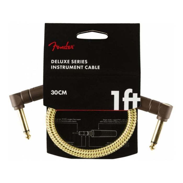 Инструментальный кабель Fender Cable Deluxe Series 1' Tweed Фото