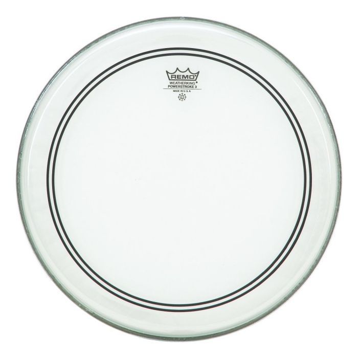 Пластик для барабана Remo Powerstroke 3 Clear 22" Фото