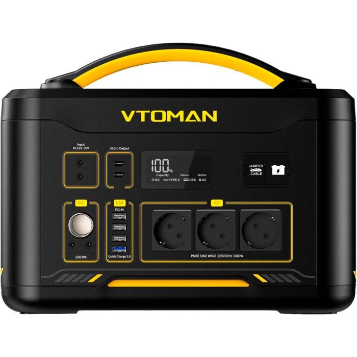 Зарядная станция Vtoman Jump 1500X PB-22 1500W 828Wh Фото