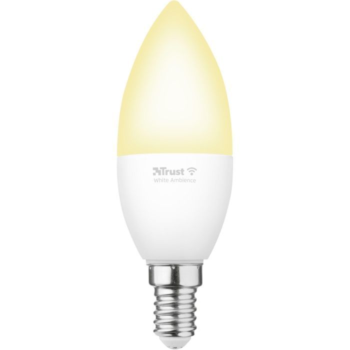 Умная лампочка Trust E14 470 Lumen, 1800-6500k, white Фото