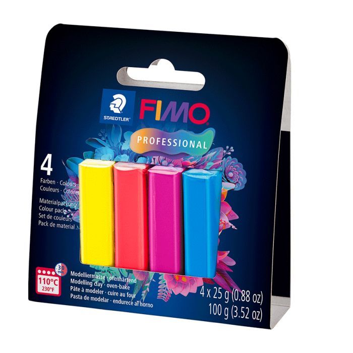 Пластика Fimo Professional True colours, 4х25 г Фото