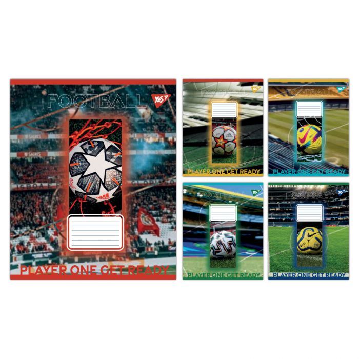 Тетрадь Yes Football stadium А5 48 листов клетка Фото