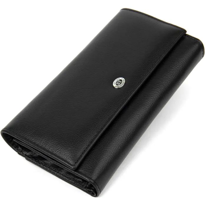 Кошелек ST Leather Черный Фото