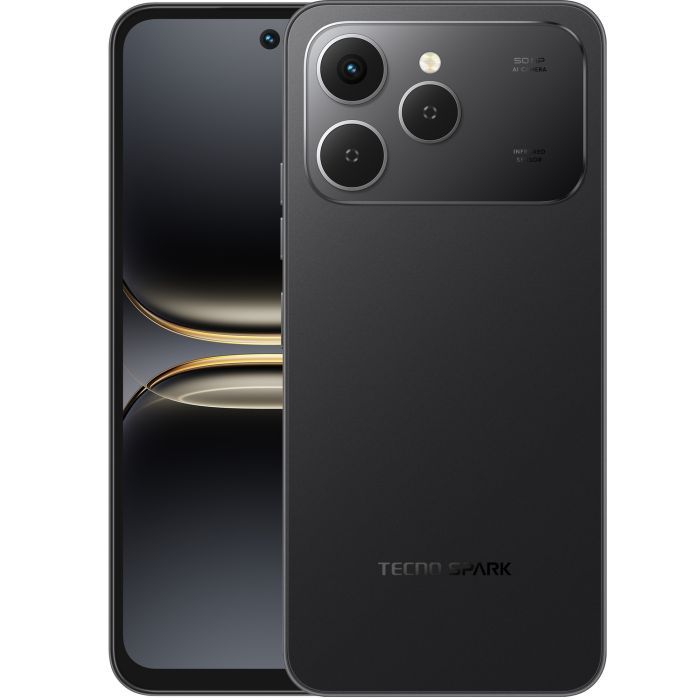 Мобильный телефон Tecno Spark 40 8/256Gb Ink Black Фото